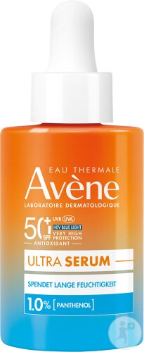 Avène Protecție Solară Ultra Serum SPF50+ Cu Panthenol Hidratare De Lungă Durată Pentru Piele Sensibilă 30ml - Img 1