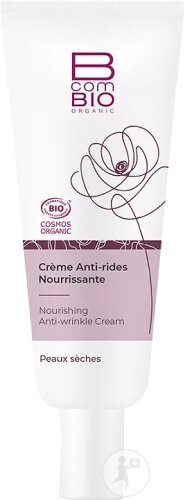 BcomBio Cremă Organică Nutritivă Antirid 50ml - Img 1