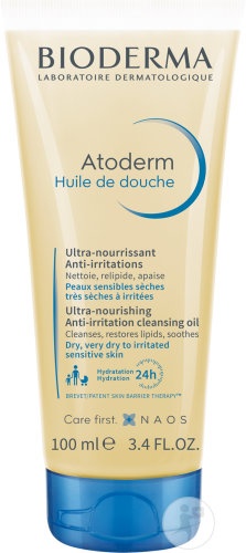 Bioderma Atoderm Ulei De Duş Ultra-Hrănitor Anti-Iritaţii 100ml - Img 1