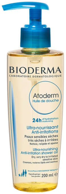 Bioderma Atoderm Ulei Duș Anti-Iritare Pielea Uscată/Atopică 200ml - Img 1