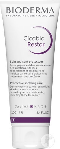 Bioderma Cicabio Restor Cremă Calmantă Și Protectoare Pentru Piele Iritată Tub 100ml - Img 1