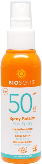 Biosolis Spray Solar SPF50 Corp 100ml - Img 1
