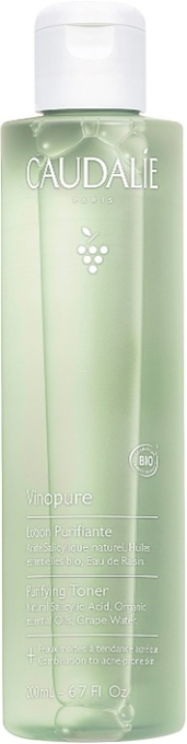 Caudalie Vinopure Loţiune Purificatoare Pentru Ten Mixt Flacon 200ml - Img 1