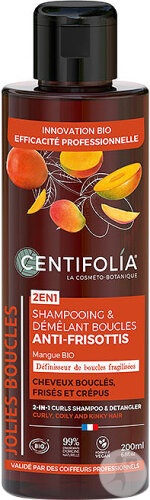 Centifolia Șampon &amp; Balsam 2în1 Par Cret 200ml - Img 1