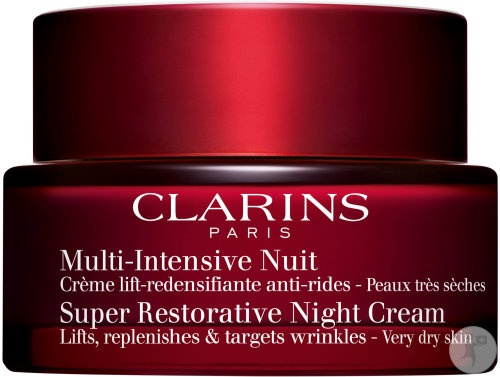 Clarins Multi-Intensive Cremă De Noapte Lifting Anti-Rid Ten Foarte Uscat 50ml - Img 1