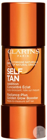 Clarins Self Tan Addition Concentrat Eclat Autobronzant Pentru Față Flacon 15ml - Img 1