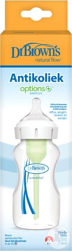 Dr. Brown's Options+ Biberon Anticolici Gât Larg 270ml 1 Bucată - Img 1