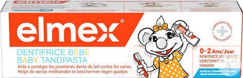Elmex Baby Pastă De Dinți 0-2 Ani Tub 50ml - Img 1