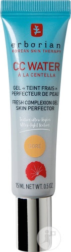 Erborian CC Water Cu Centella Gel Perfector De Ten Nuanța Aurie 15ml - Img 1