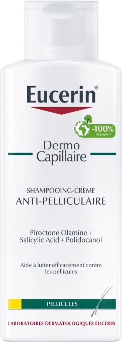 Eucerin DermoCapillaire Șampon-Cremă Antimătreață Flacon 250ml - Img 1