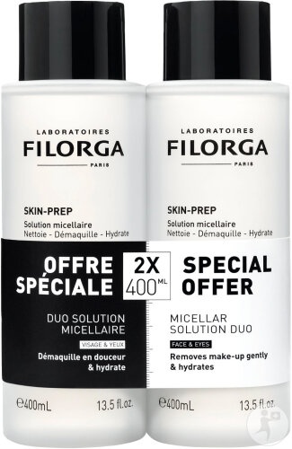 Filorga Skin Prep Duo Apă Micelară 2x400ml - Img 1