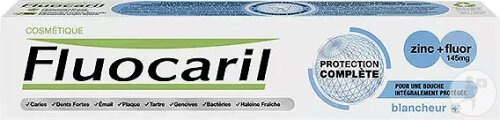 Fluocaril Pastă De Dinți Protecție Albire Tub 75ml - Img 1