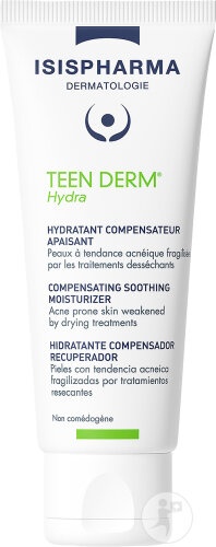 Isispharma Teen Derm Hydra Crema Hidratanta Si Calmanta Piele Acneică 40ml - Img 1