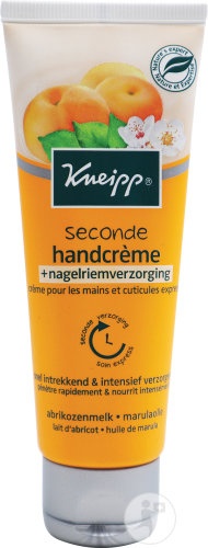 Kneipp Cremă Express Pentru Mâini Și Cuticule Cu Lapte De Caise Și Ulei De Marula 75ml - Img 1