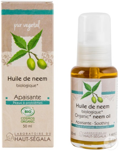 Laboratoire Du Haut-Ségala Ulei De Neem Bio Calmant Pentru Piele Cu Probleme 50ml - Img 1