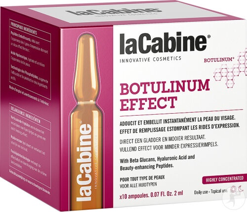 LaCabine Botulinum Effect Diminuarea Ridurilor Botox-Like 10x2ml - Img 1
