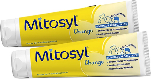 Mitosyl Change Unguent Protector Pentru Bebeluși Tub 2x100g - Img 1
