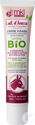 MKL Green Nature Lapte Bio De Măgăriță Din Pirinei Cremă Față 40ml - Img 1