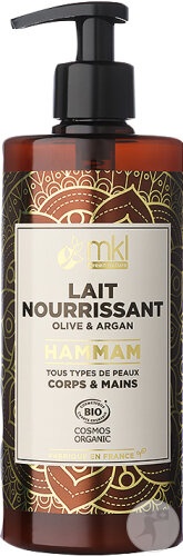 MKL Green Nature Loțiune De Corp Hrănitoare Cu Ulei De Măsline Și Argan 400ml - Img 1