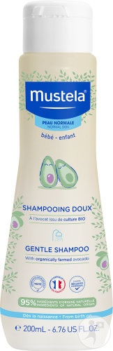 Mustela Bébé-Enfant Șampon Delicat Flacon 200ml - Img 1