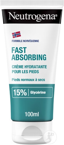 Neutrogena Cremă Hidratantă Rapid Absorbită Pentru Picioare Uscate Tub 100ml - Img 1