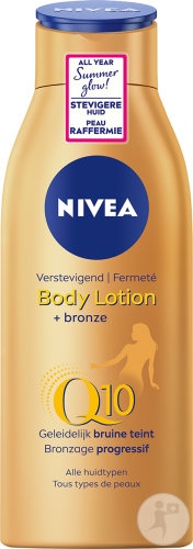 Nivea Fermitate Loțiune De Corp + Bronz Q10 Bronzare Progresivă 400ml - Img 1