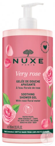 Nuxe Very Rose Gel De Duş Calmant 750ml Formulă Nouă - Img 1