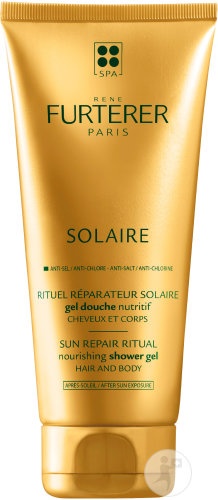 René Furterer Solaire Gel De Duș Nutritiv După Expunerea La Soare Păr Și Corp 200ml - Img 1