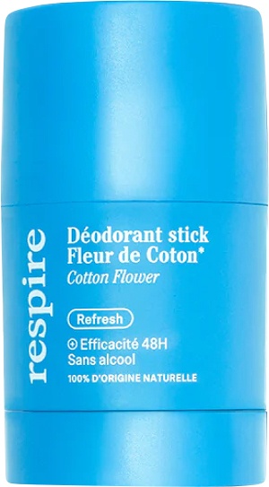 Respire Deodorant 48h Flori De Bumbac Rezervă 50g - Img 1
