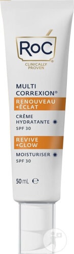 RoC Multi Correxion Revive &amp; Glow Cremă Hidratantă SPF30 50ml - Img 1