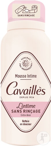 Rogé Cavaillès Spumă Intimă Fără Clătire Extra Delicată 100ml - Img 1