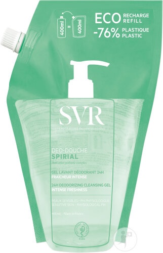 SVR Spirial Gel De Dus Rezerva 400ml - Img 1