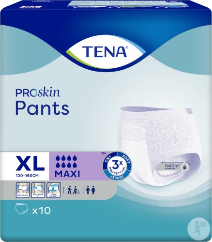 Tena ProSkin Pants Maxi Extra Large 10 Bucăți - Img 1
