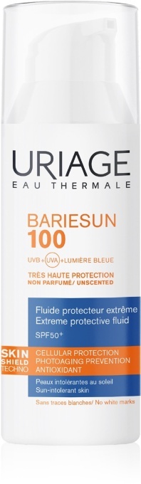 Uriage Bariésun 100 Fluid Protector Extrem SPF50+ Piele Cu Intoleranta Solara Flacon Dozator 50ml - Img 1