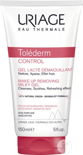 Uriage Toléderm Control Gel De Lapte Demachiant 150ml - Img 1