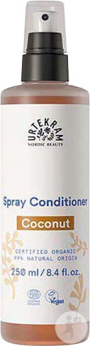 Urtekram Coconut Spray Balsam Pentru Păr Normal 250ml - Img 1