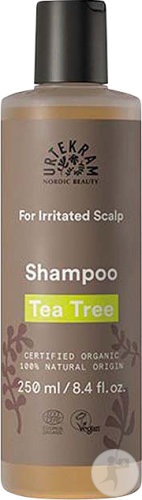 Urtekram Tea Tree Șampon Pentru Scalp Iritat 250ml - Img 1