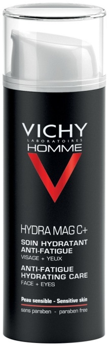 Vichy Homme Hydra Mag C+ Ingrijire Hidratantă Anti-Oboseală Piele Sensiblă 50ml - Img 1