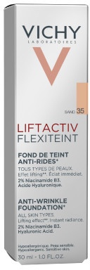 Vichy Liftactiv Flexilift Fond De Ten Antirid 35 Sand 30ml - Img 1