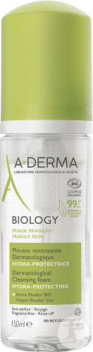 A-Derma Biology Hidra-Protector Spumă De Curățare Dermatologică 150ml - Img 1