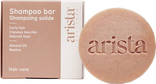 Arista Ayurveda Șampon Solid Pentru Păr Cret 80g - Img 1