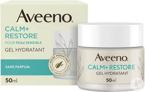 Aveeno Calm+ Restore Gel Hidratant Borcan 50ml - Img 1