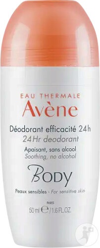 Avène Body Deodorant 24h Calmant Fără Alcool Pentru Piele Sensibilă 50ml - Img 1