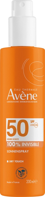 Avène SPF50 Spray De Protecție Solară 100% Invizibil 200ml - Img 1