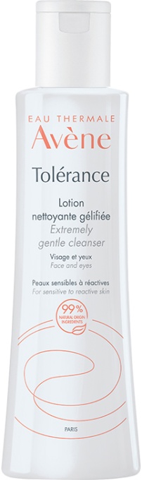 Avène Tolerance Gel Loțiune Demachiantă Ten Reactiv Față Și Ochii 200ml - Img 1