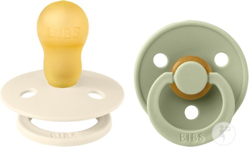 Bibs Colour Collection Suzete +18 Luni Mărimea 3 Sage &amp; Ivory 2 Bucăți - Img 1