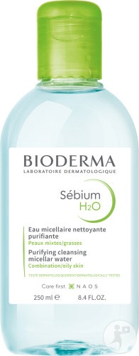 Bioderma Sébium H2O Apă Micelară Demachiantă Pentru Ten Mixt/Gras 250ml - Img 1