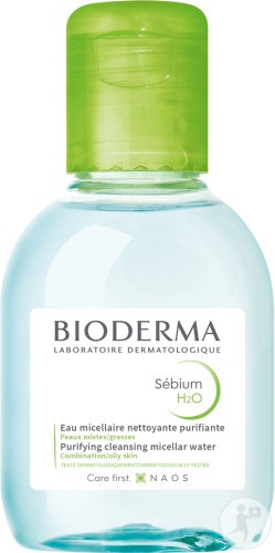 Bioderma Sébium H2O Apă Micelară Demachiantă Piele Mixtă Spre Grasă Flacon 100ml - Img 1
