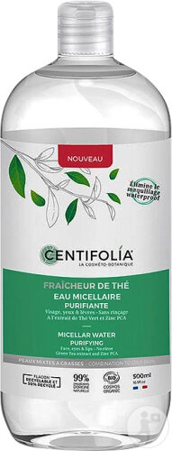 Centifolia Apă Micelară Purifiantă Bio Piele Mixtă-Grasă Flacon 500ml - Img 1