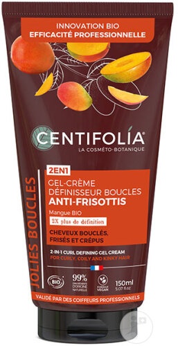 Centifolia Gel-Cremă Definitor De Bucle 2în1 Bio Tub 150ml - Img 1
